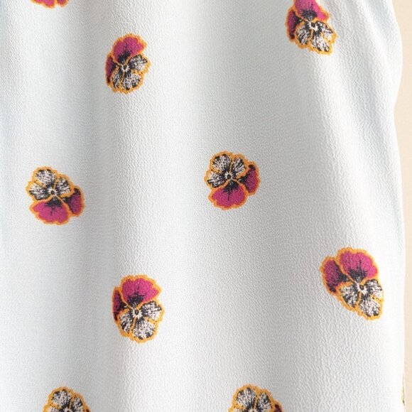 Babaton printed banded sleeveless blouse - Picture 6 of 8
